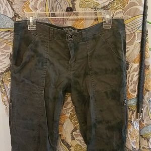 Camo tie dye pants